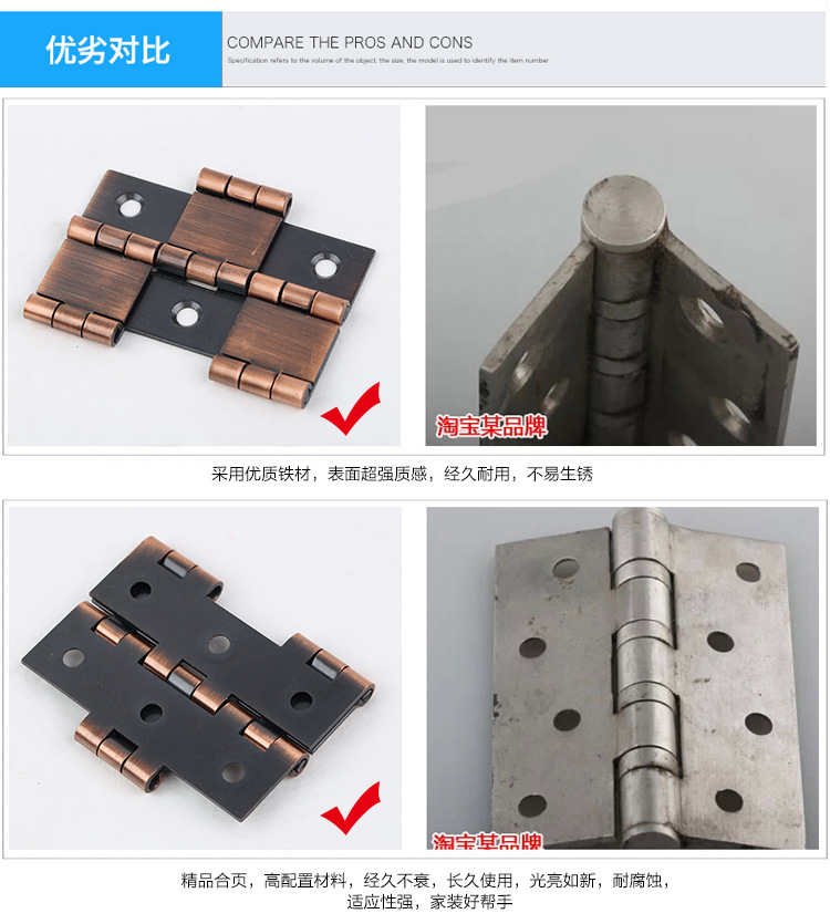 防盜門武漢合頁的圖片